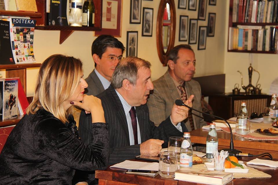 Presentation of the anthology "Drita në det", Friend’s Book House, Tirana