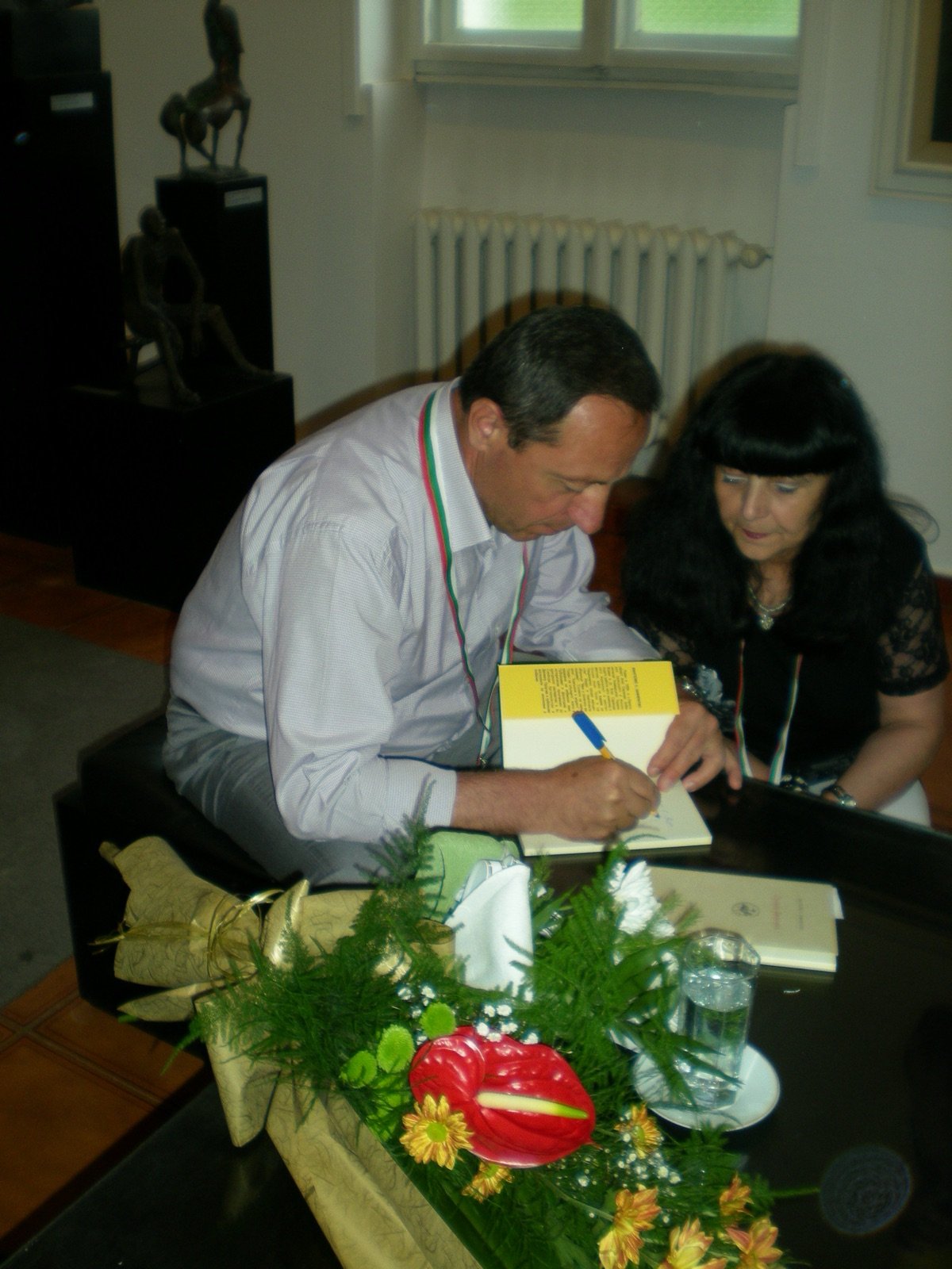 A dedication for a reader